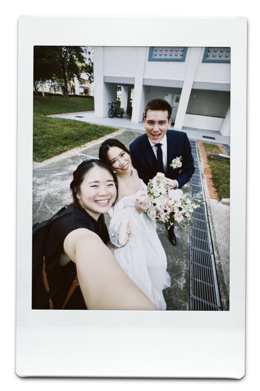 Photo with a couple I've worked with